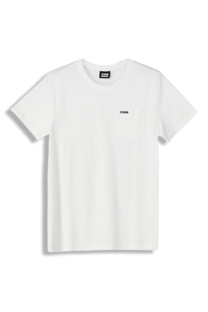 T-Shirt With Pocket _ 152569 _ White