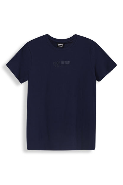 Crew Neck T-Shirt _ 156758 _ Navy