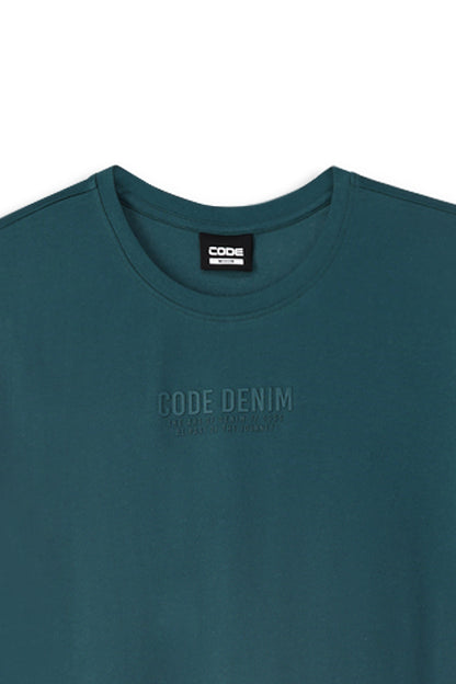 Crew Neck T-Shirt _ 156765 _ Deep Teal