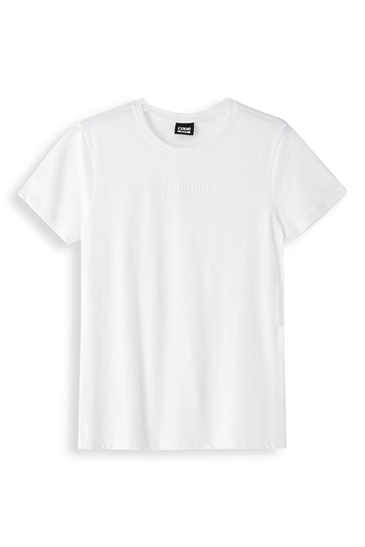 Crew Neck T-Shirt _ 160859 _ White