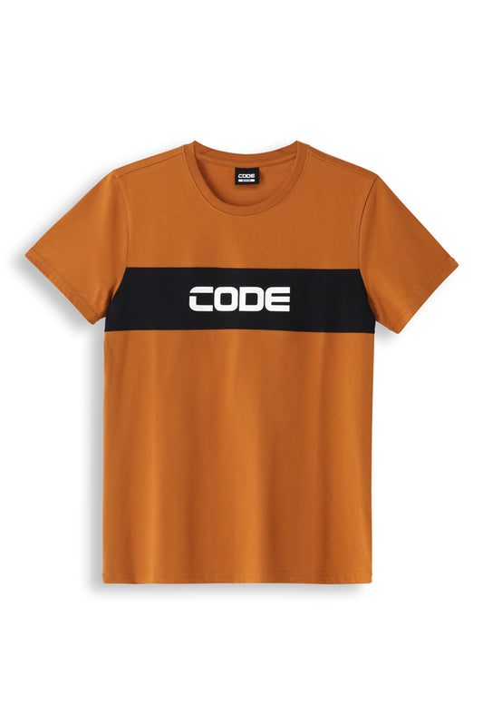 Graphic T-Shirt _ 160877 _ Deep Mustard