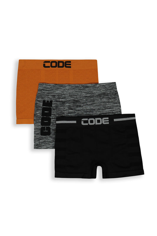 3-Pack Seamless Boxers _ 160909 _ Deep Mustard