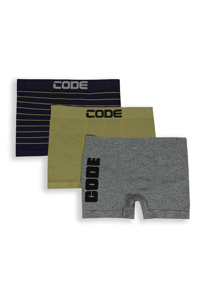 3-Pack Seamless Boxers _ 160911 _ Pistachio