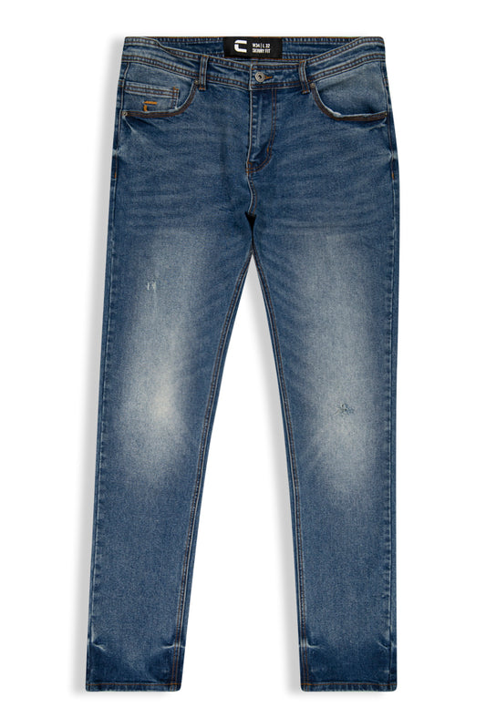 Skinny Fashion Jeans _ 162045 _ Medium Blue