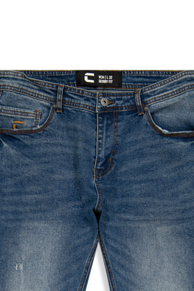 Skinny Fashion Jeans _ 162045 _ Medium Blue