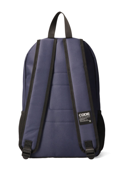 Branded Backpack _ 166340 _ Navy