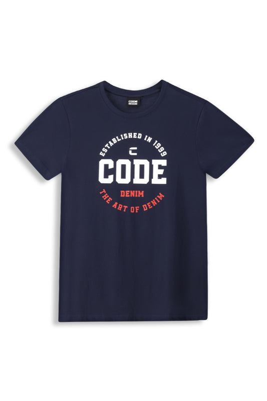 Logo T-Shirt _ 151418 _ Navy