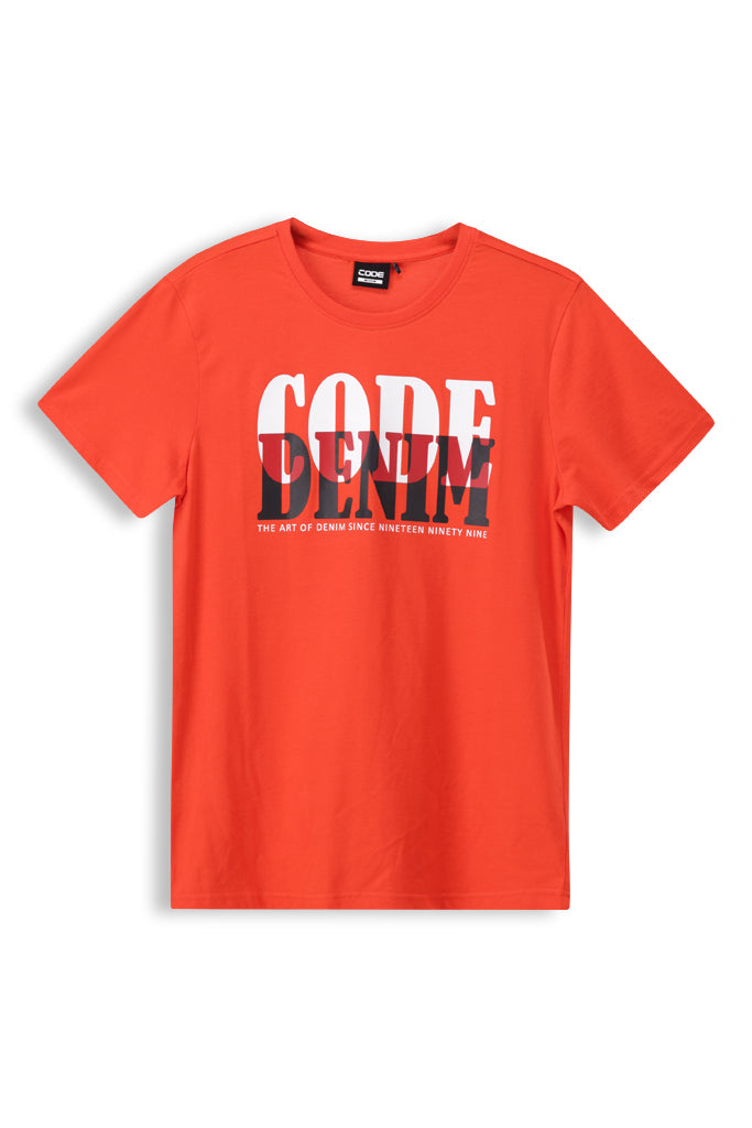 Logo T-Shirt _ 151425 _ Tango Orange