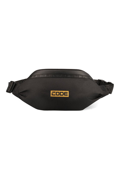 Branded Moon Bag _ 163723 _ Black
