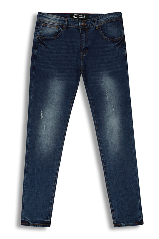 Skinny Fashion Jeans - Medium Blue