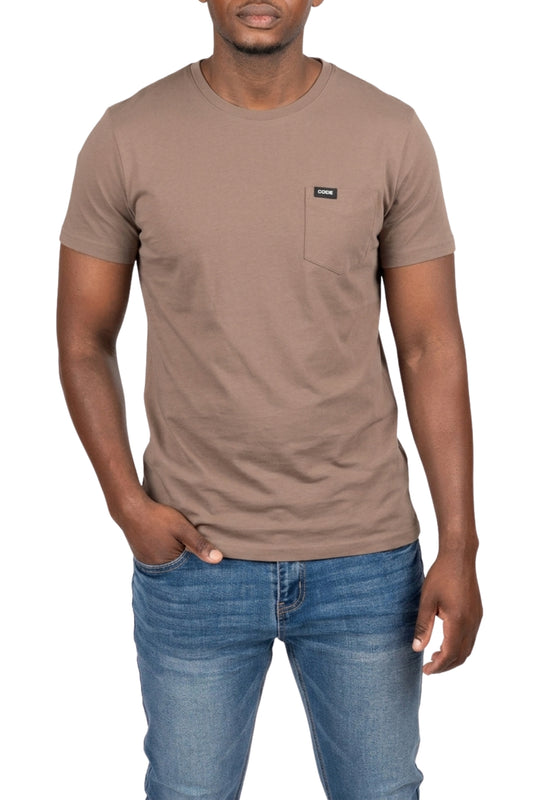 Crew Neck T-shirt With Pocket