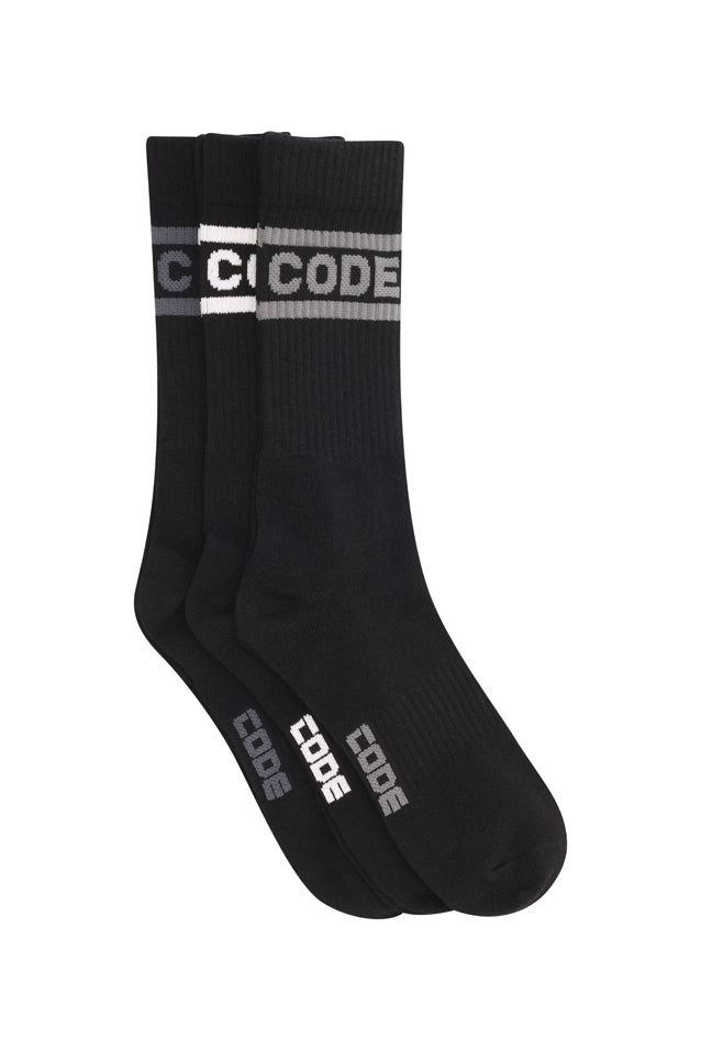 3-Pack Tube Socks