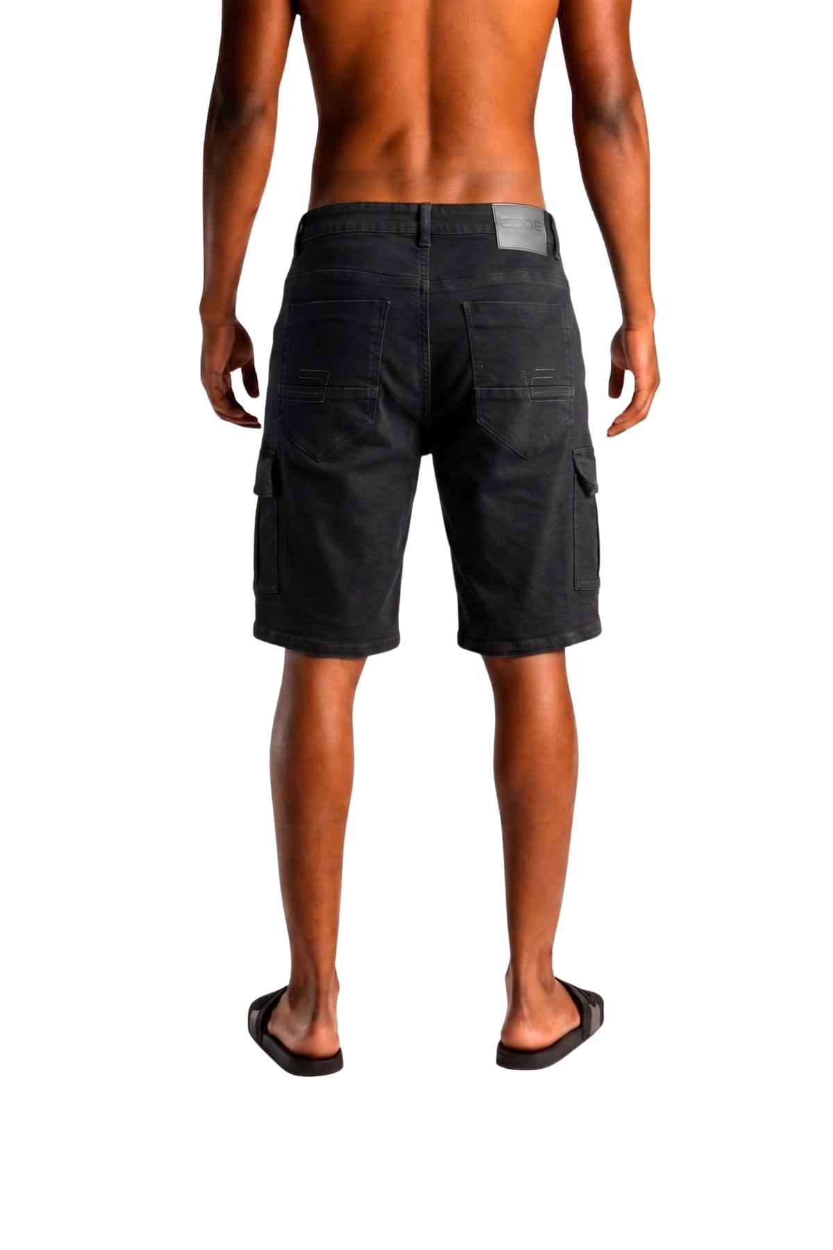 Cargo Denim Shorts