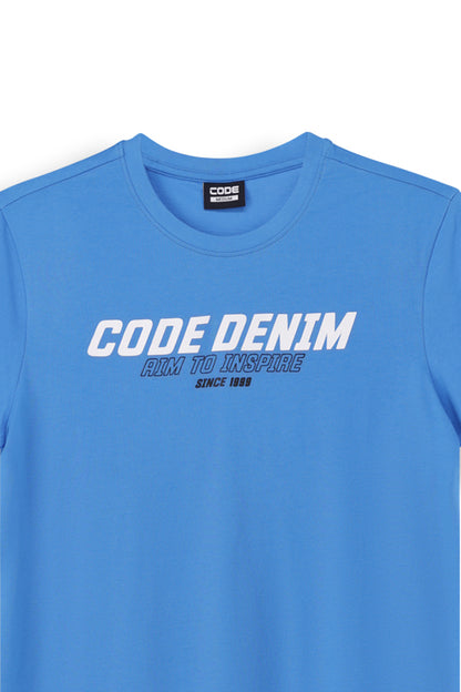 Graphic T-Shirt _ 163859 _ French Blue
