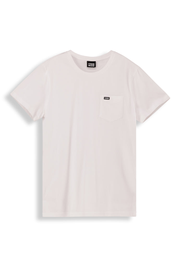 Crew Neck T-Shirt with Pocket