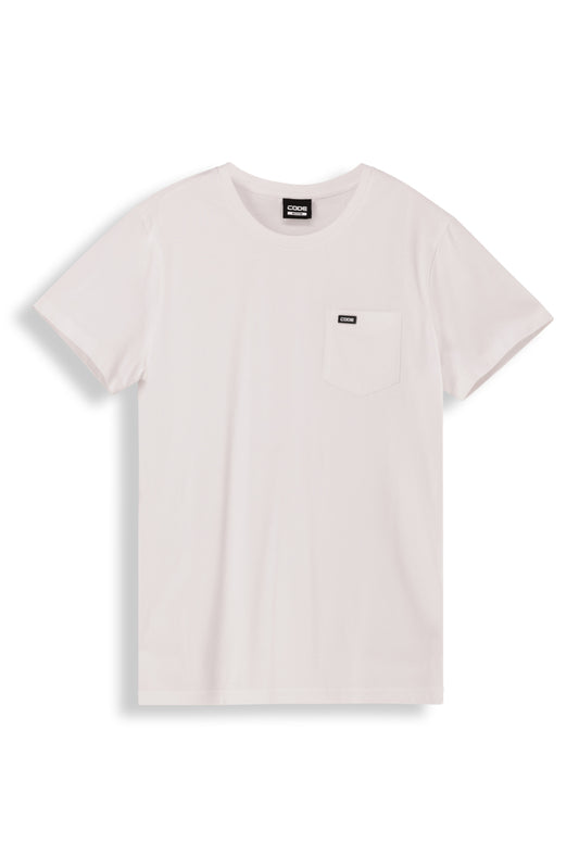 Crew Neck T-Shirt with Pocket