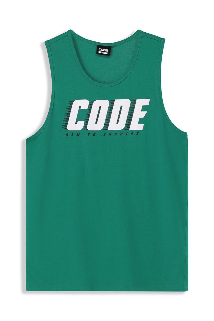 Graphic Vest _ 163841 _ Meadow Green