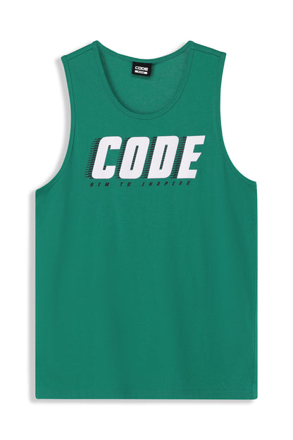 Graphic Vest _ 163841 _ Meadow Green