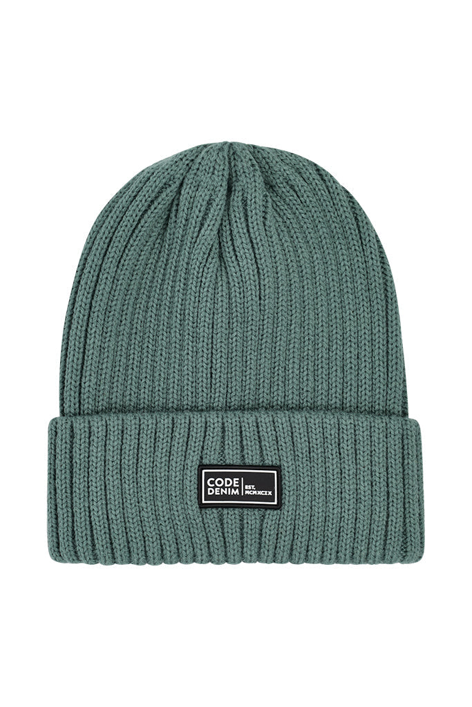 Basic Beanie _ 147191 _ Moss