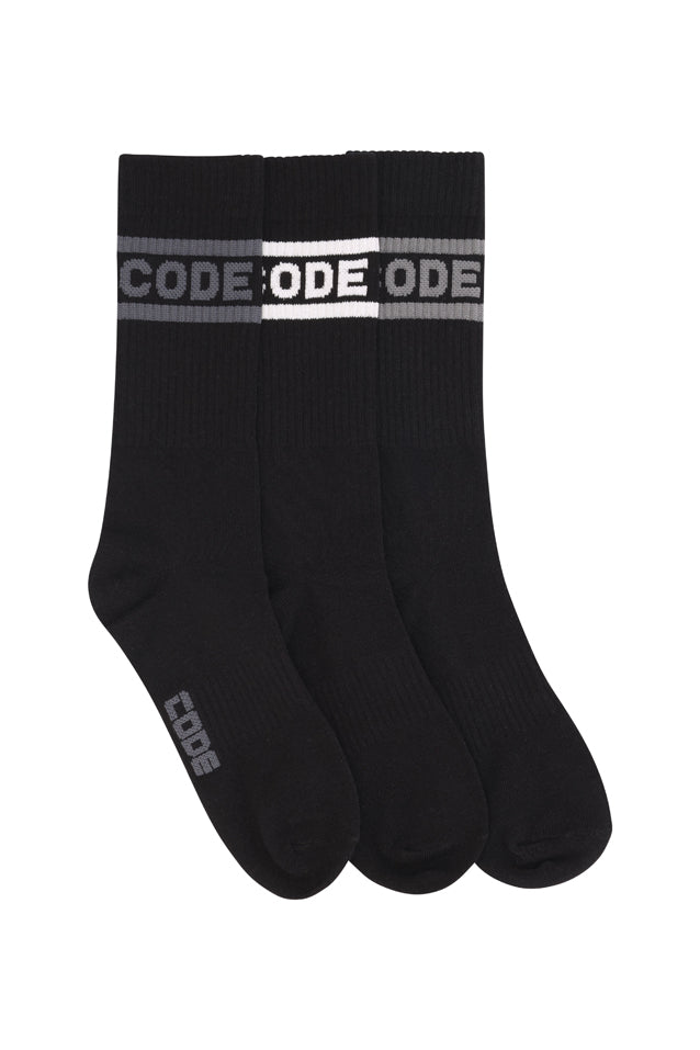 3-Pack Tube Socks