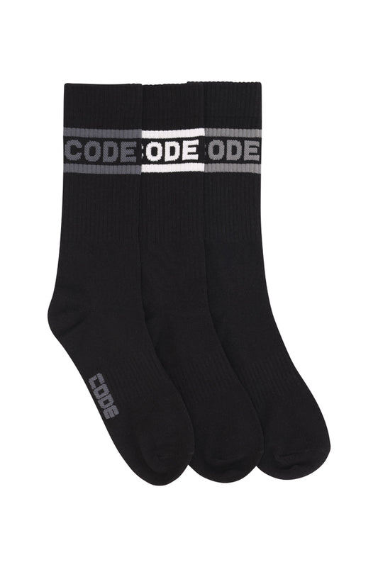 3-Pack Tube Socks