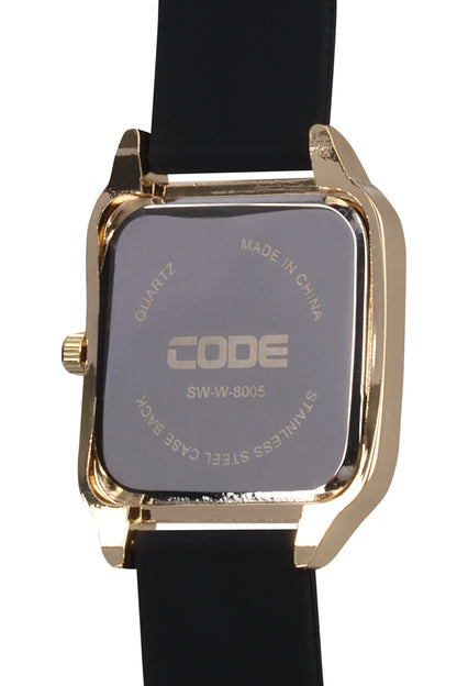 Rubber Strap Watch