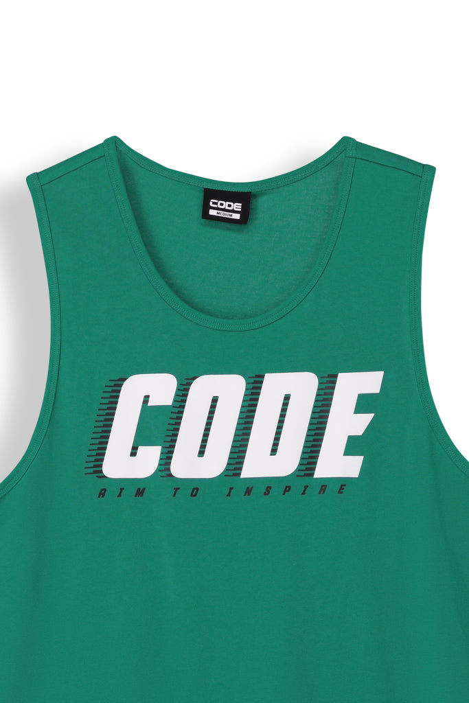 Graphic Vest _ 163841 _ Meadow Green