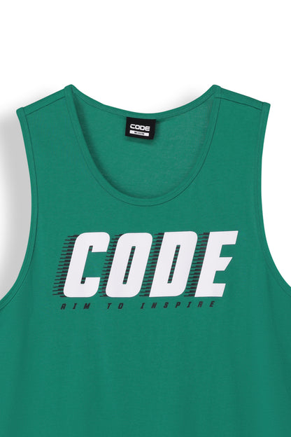 Graphic Vest _ 163841 _ Meadow Green