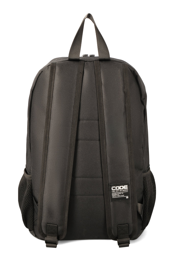 Backpack With Front Buckles _ 163733 _ Black