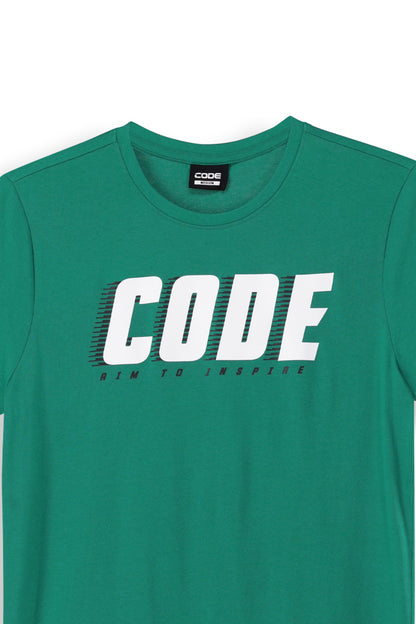 Graphic T-Shirt _ 163855 _ Meadow Green