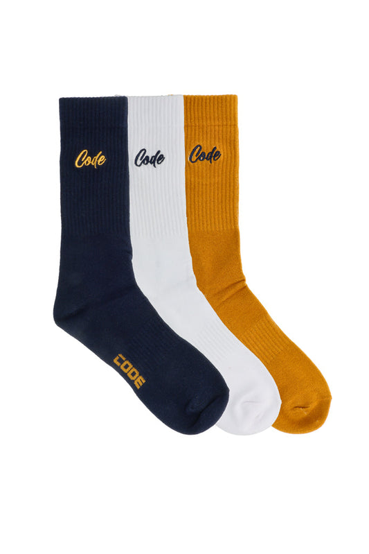 3-Pack Tube Socks _ 161497 _ Wood