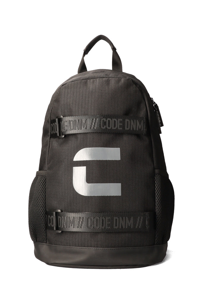 Velcro Strap Backpack _ 166339 _ Black