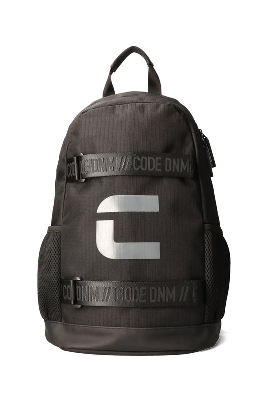 Velcro Strap Backpack _ 166339 _ Black