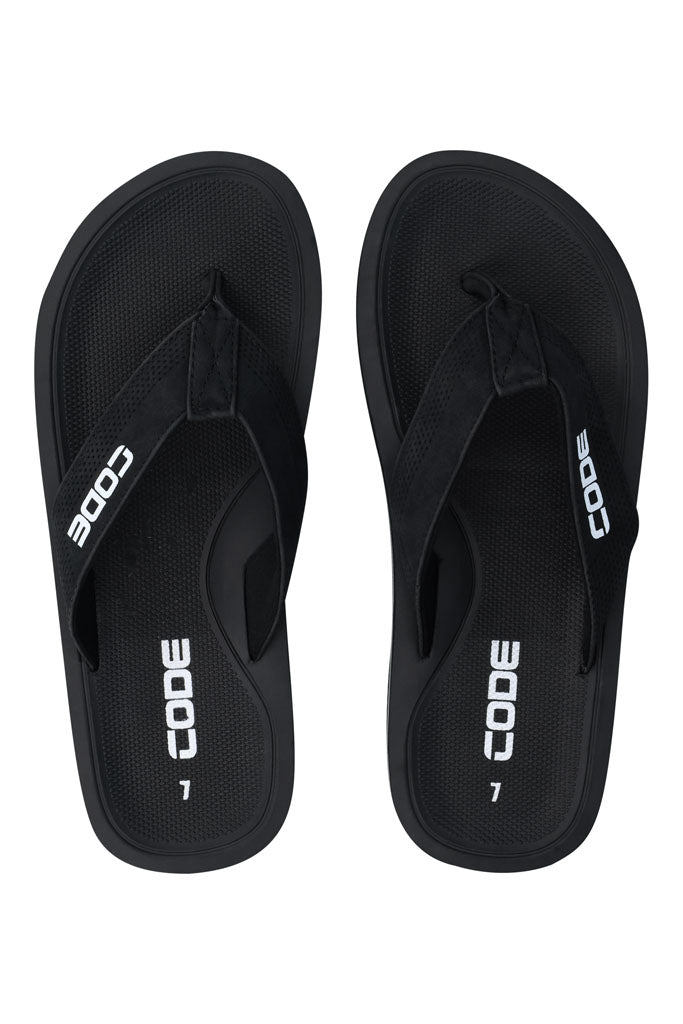 Textured Strap Flip Flops