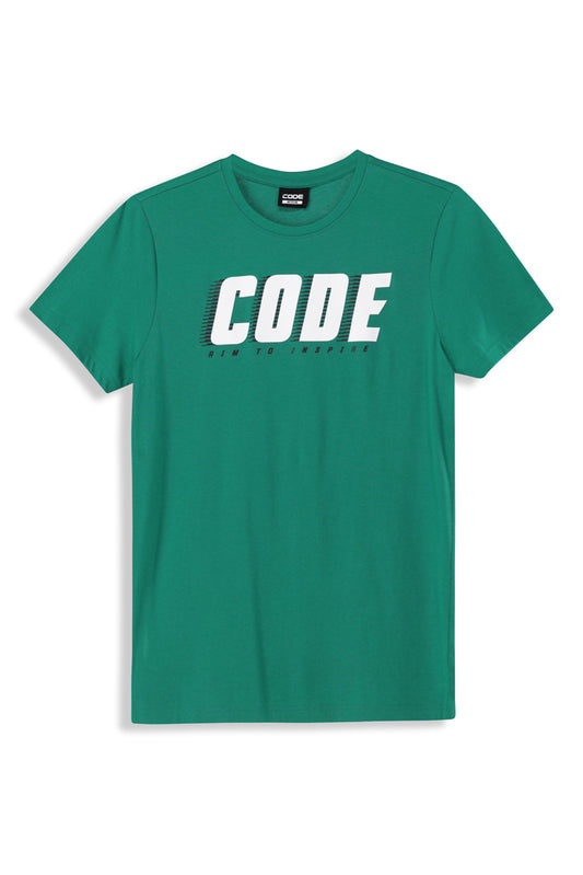 Graphic T-Shirt _ 163855 _ Meadow Green