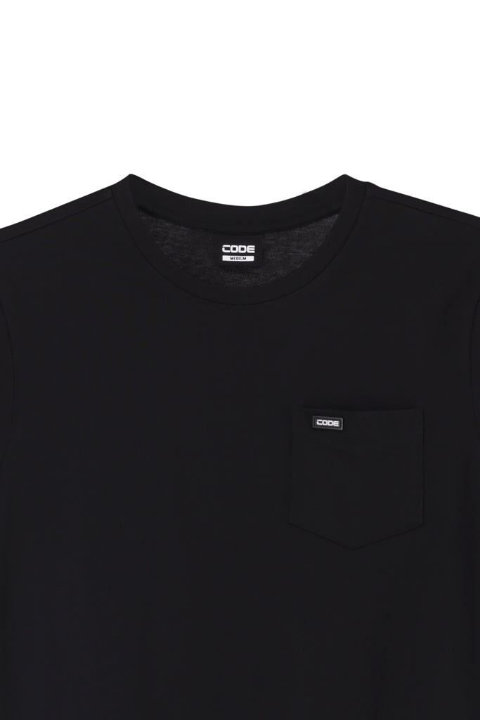 Crew Neck T-Shirt - Black