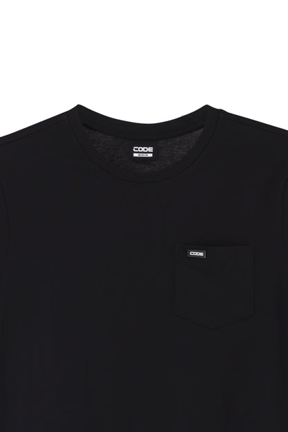 Crew Neck T-Shirt - Black