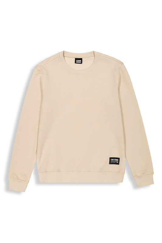 Crew Sweat Top _ 156661 _ Pumice Stone