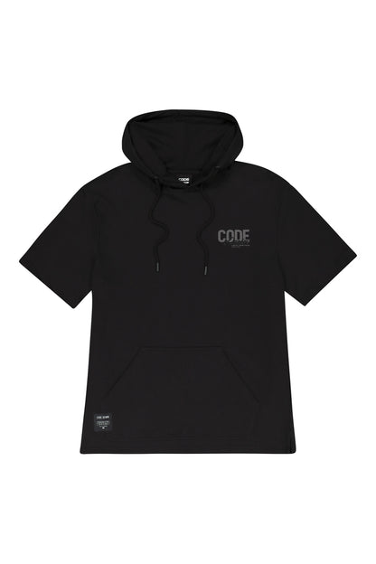 Hooded Sweat Top _ 163969 _ Black