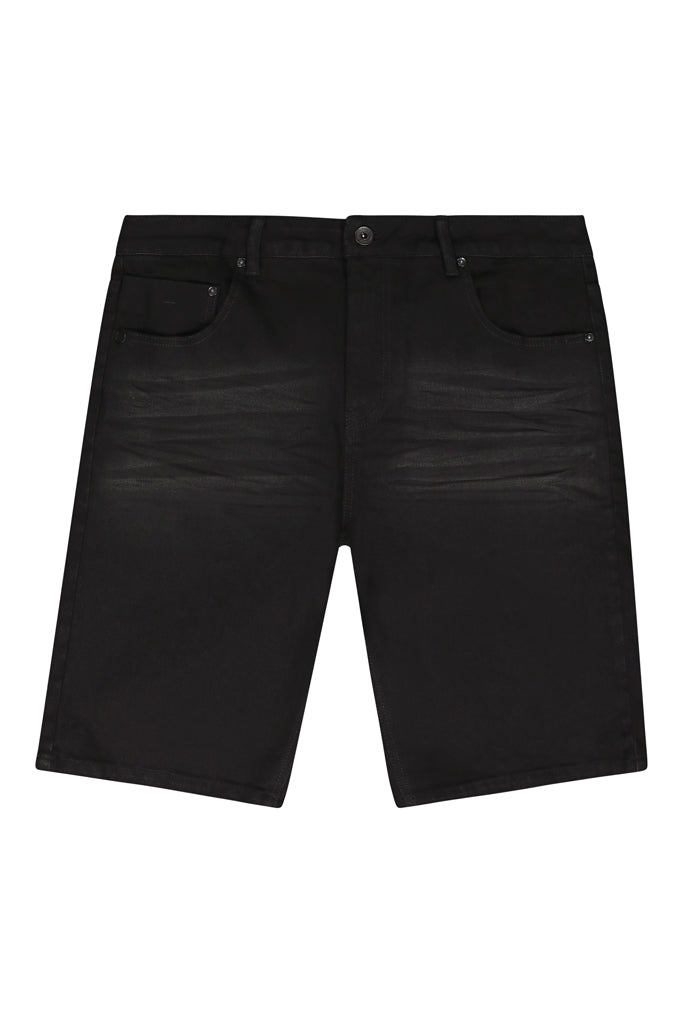 Denim Shorts _ 163933 _ Black