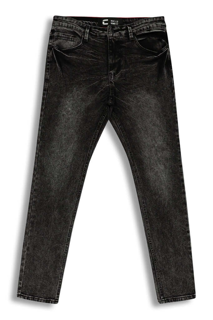 3150~Skinny Fit AMNY Dark Washed Denims 14cm