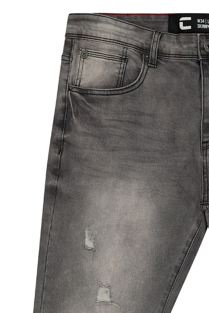 Skinny Fashion Jeans - Grey