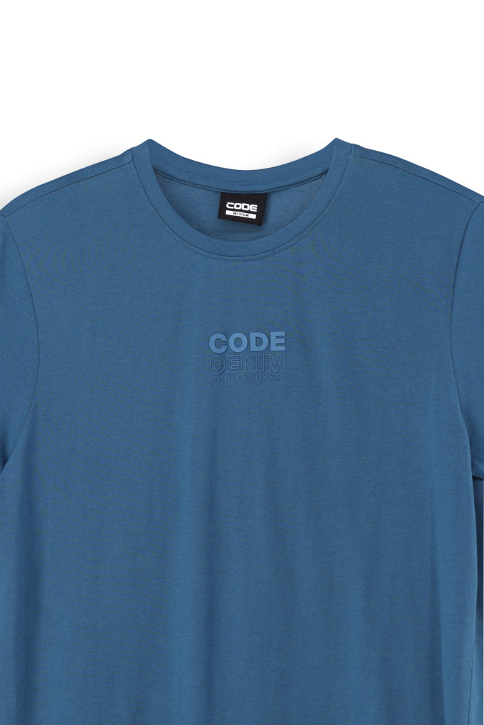 Crew Neck T-Shirt _ 163476 _ Legion Blue