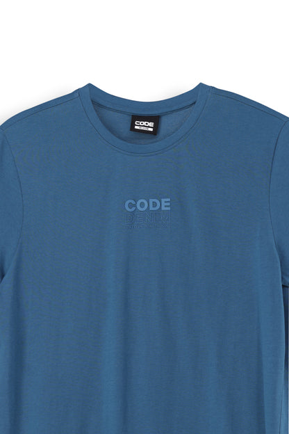 Crew Neck T-Shirt _ 163476 _ Legion Blue