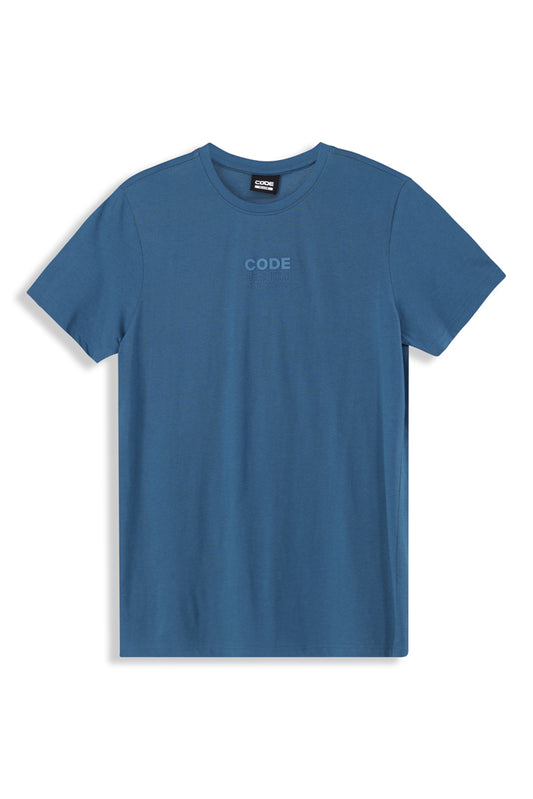 Crew Neck T-Shirt _ 163476 _ Legion Blue