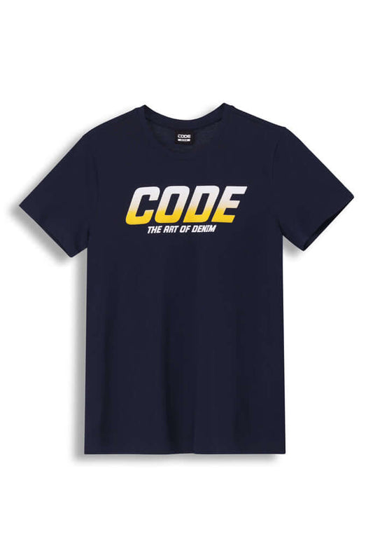Graphic T-shirt - Navy