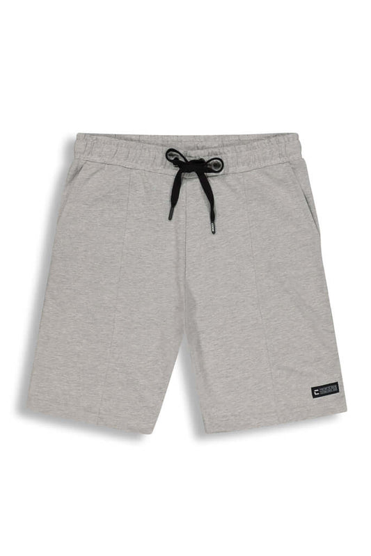 Jogger Shorts - Grey Melange