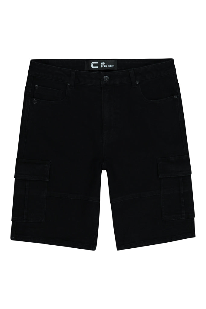 Cargo Denim Shorts