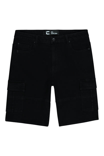 Cargo Denim Shorts