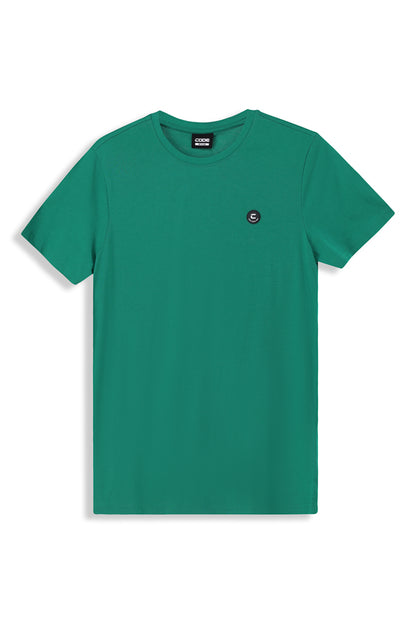 Crew Neck T-Shirt _ 163479 _ Meadow Green